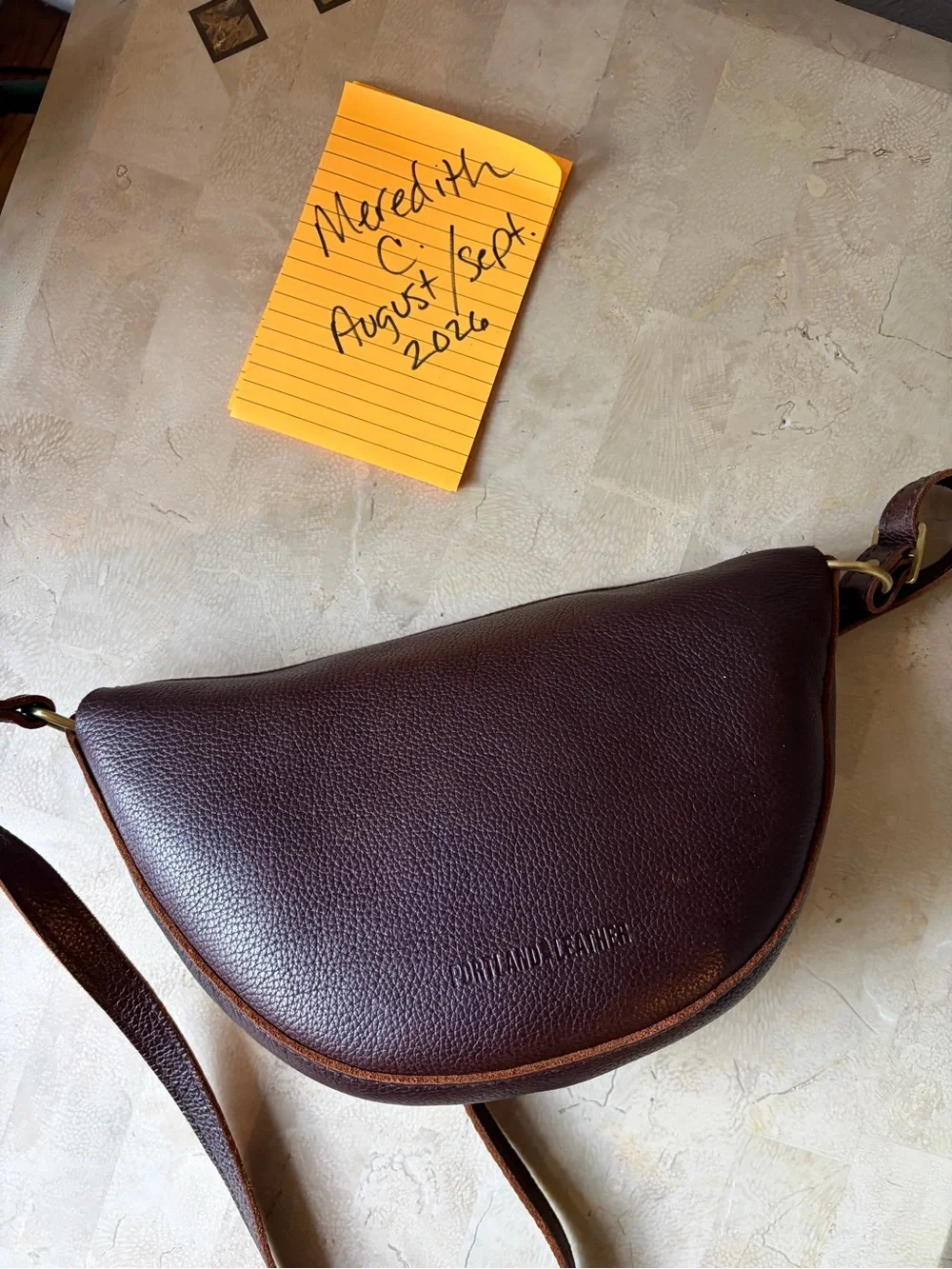 Portland Leather timeless brown